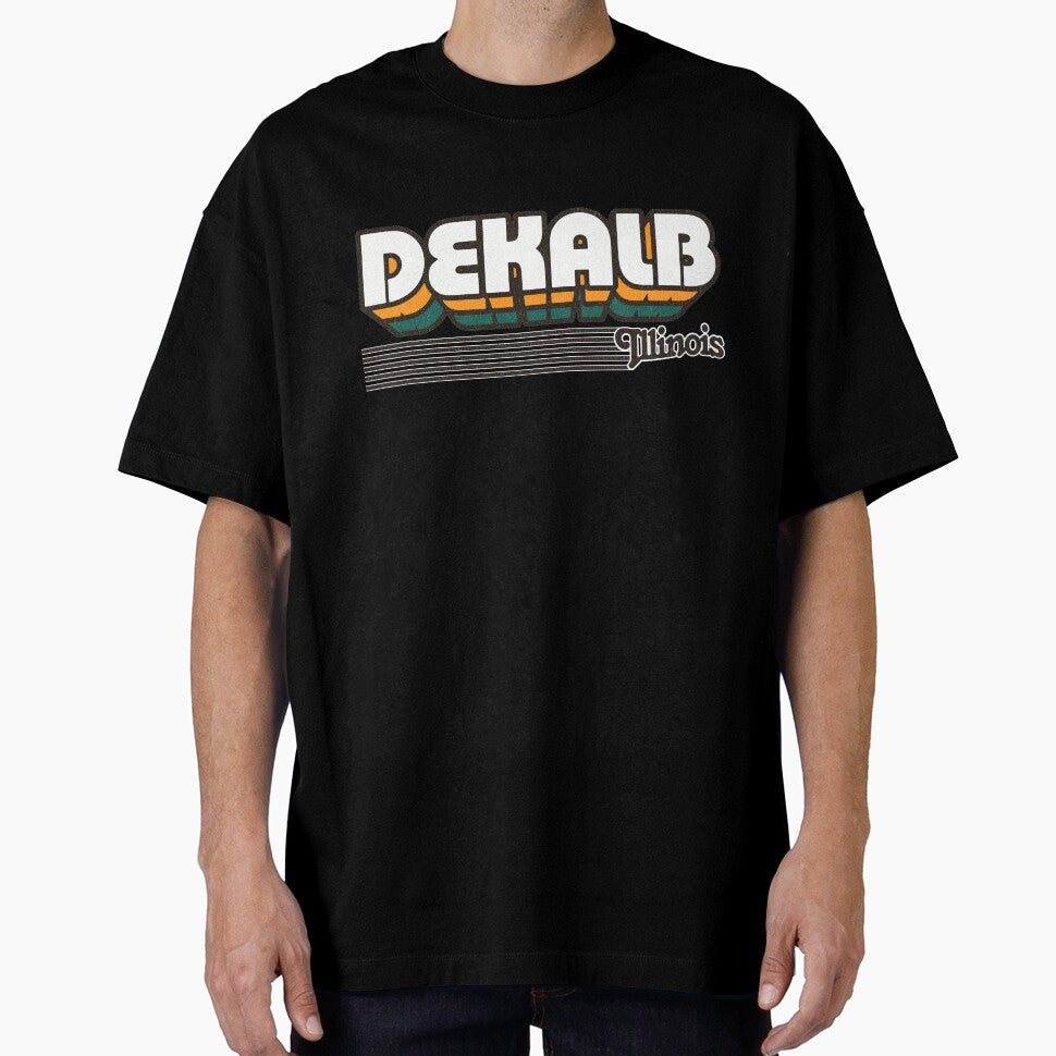 DeKalb, Illinois | Retro Stripes by retroready