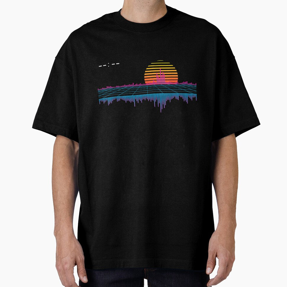 Retrowave Synthwave Vaporwave Sunset Aesthetic T-Shirt by DArtfulStudio