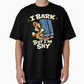 I Bark But I’m Shy – Funny Introvert Dog Cartoon | Cute Corgi Puppy Gift for Dog Lovers Pet Design for Pet Owners & Dog Moms on T-Shirt, Sticker, Phone case, mug, bag, hoodie by ArtByTripti