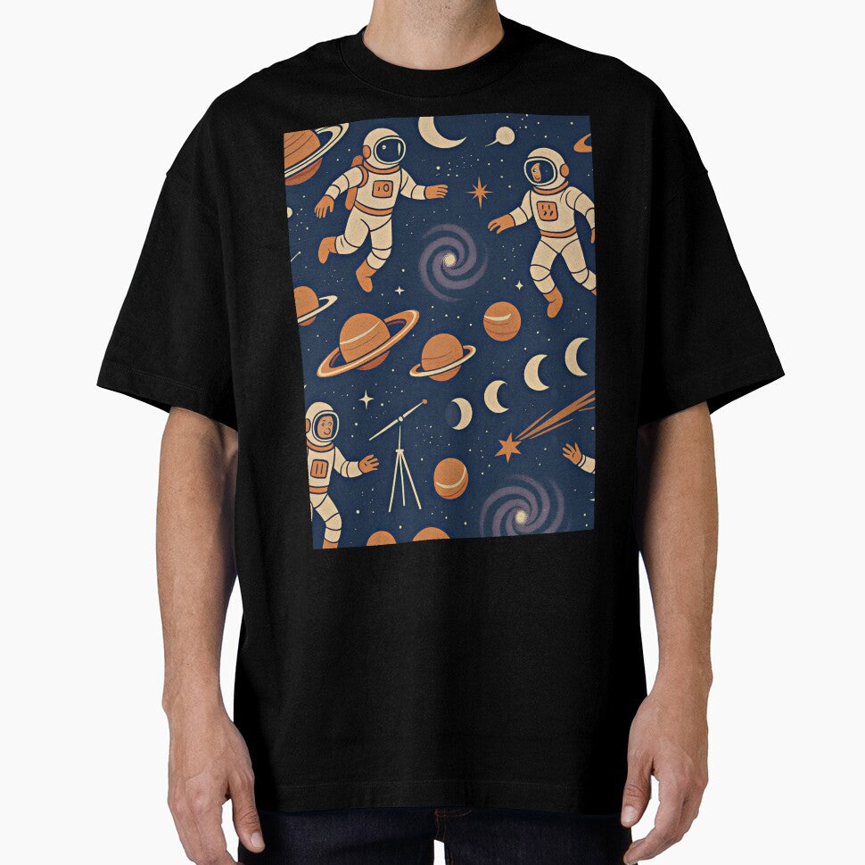 Science and STEM Retro Space Astronomy Design by dxange