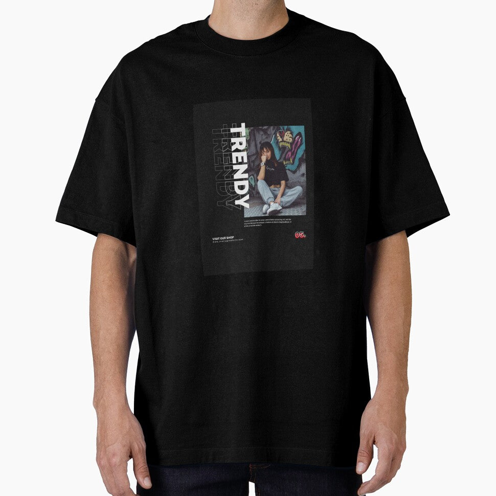 Trendy Fashion Streetwear Design  Modern Trendy Typography Art by UrbanVerse Studio