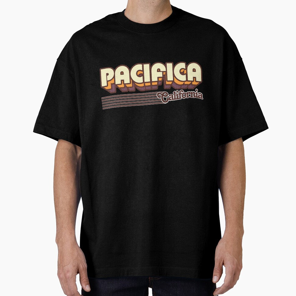 Pacifica, California | Retro Stripes by retroready