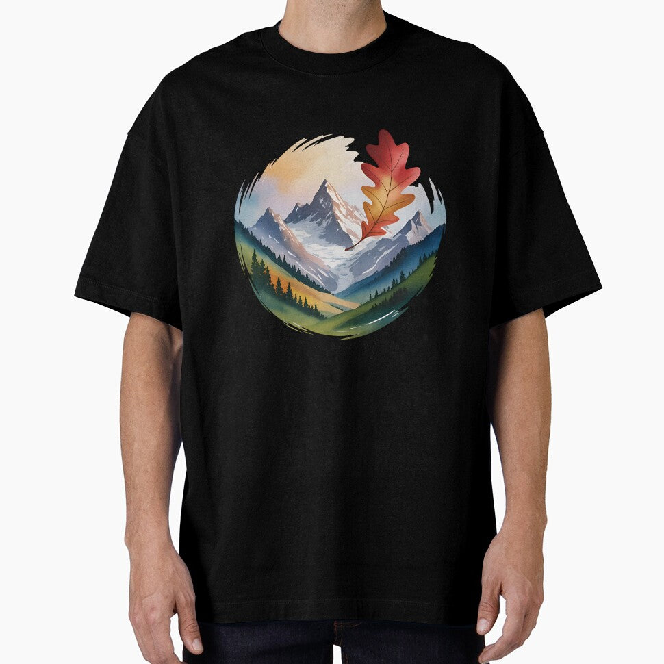 Protect Our Wild - Watercolor Mountain Landscape by Azraqcrafts