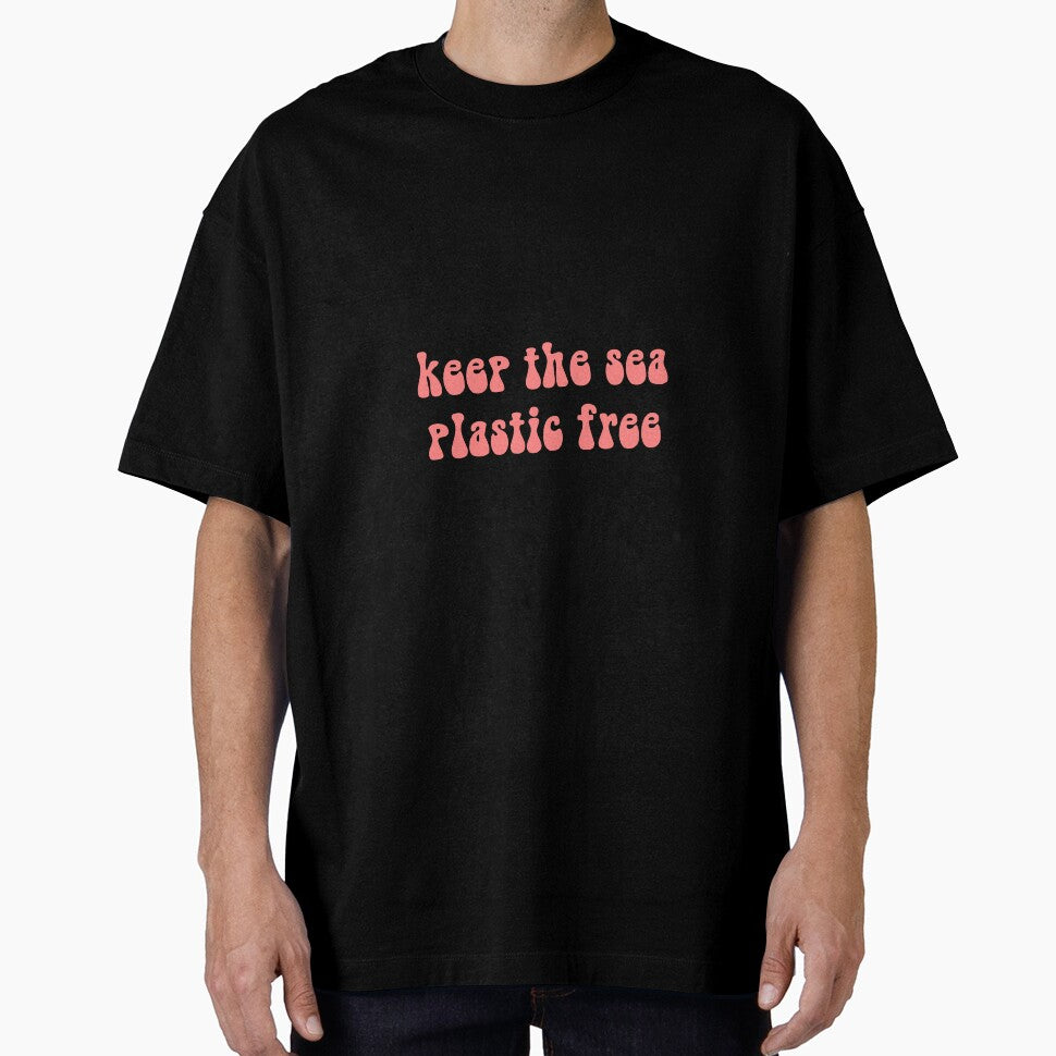 Keep the sea plastic free - Red by Rae P