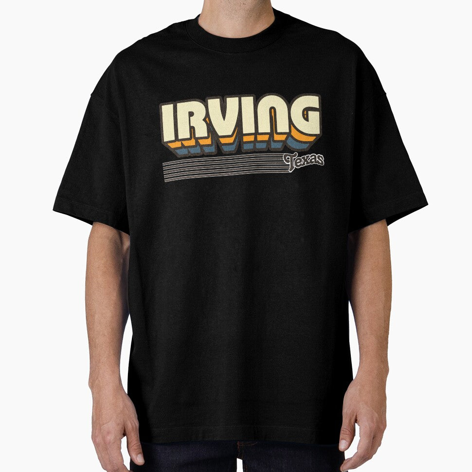 Irving, Texas | Retro Stripes by retroready