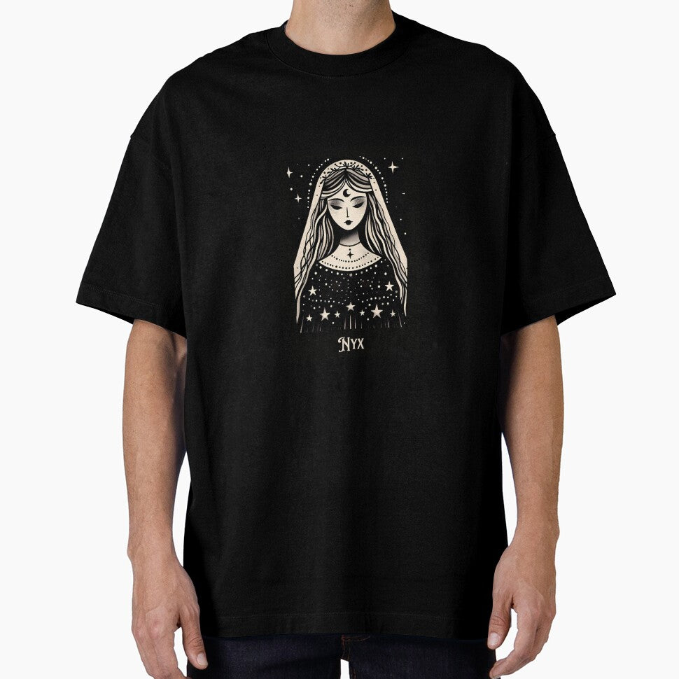 Nyx: Primordial Goddess of Night, Mysteries, and Stars by morwenna-