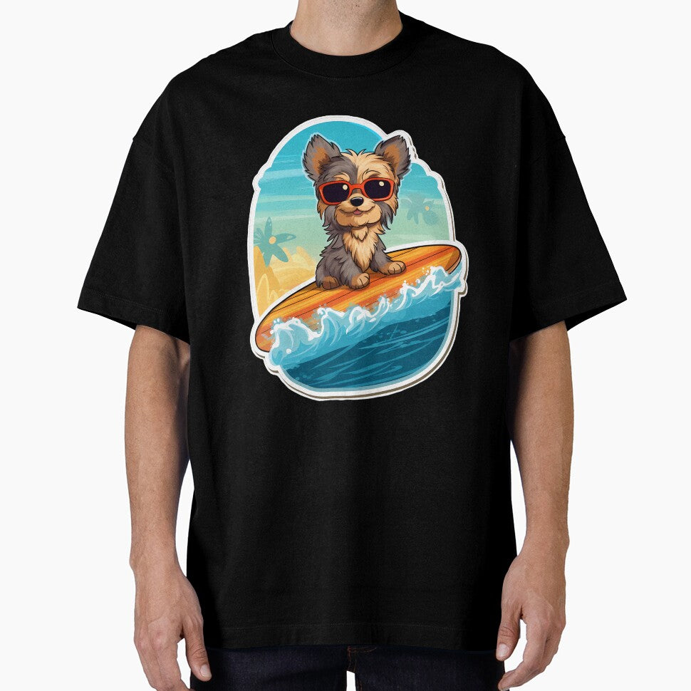 Yorkshire Terrier Surfing by Jdelgado813