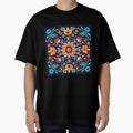 Mexican colorful flower pattern by MyKaiUS