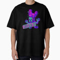 Chicken Jockey Glitched AF – Funny Pixel Gamer Glitchcore Shirt by RealLifeMerchies