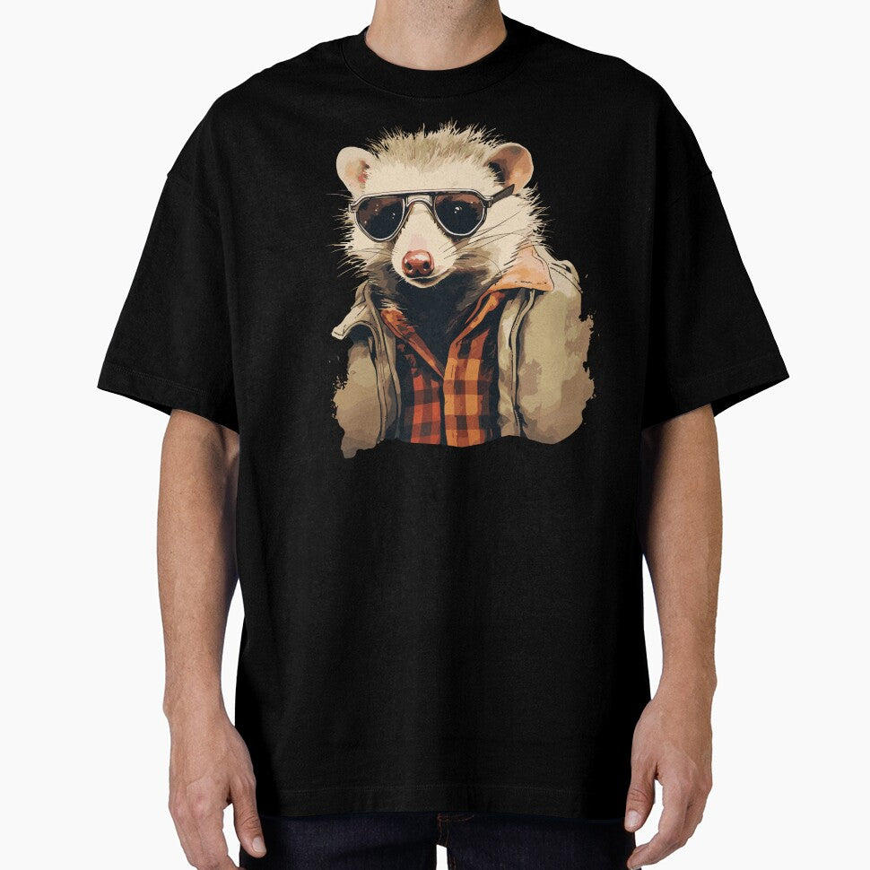 Funny Opossum Possum Trash Sunglasses Vintage by WildPalette-Art