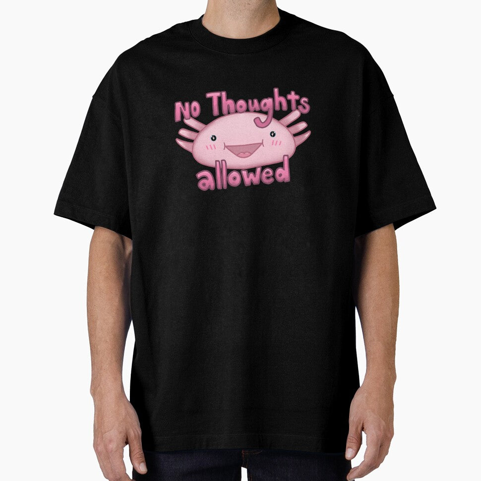 Axolotl No Thoughts Allowed by Merl-designs