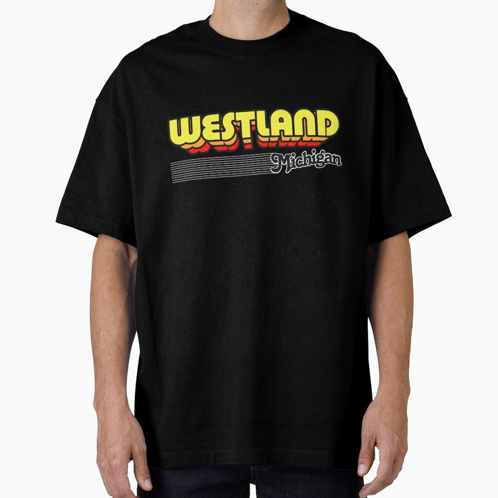 Westland, Michigan | Retro Stripes by retroready