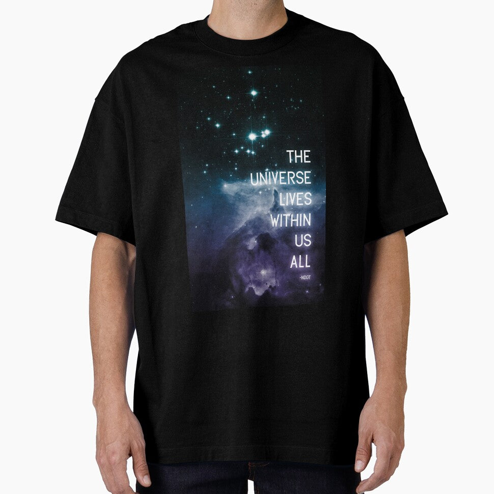 The Universe Lives Within Us All - NdGT Quote by Denise Giffin