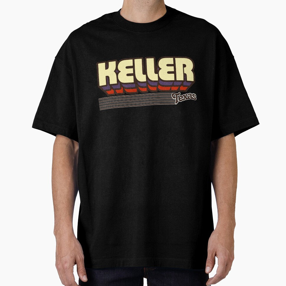 Keller, Texas | Retro Stripes by retroready