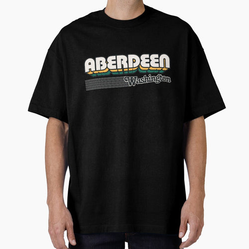 Aberdeen, Washington | Retro Stripes by retroready