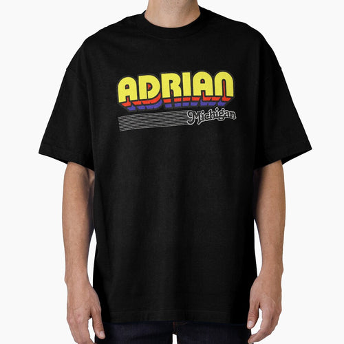 Adrian, Michigan | Retro Stripes by retroready