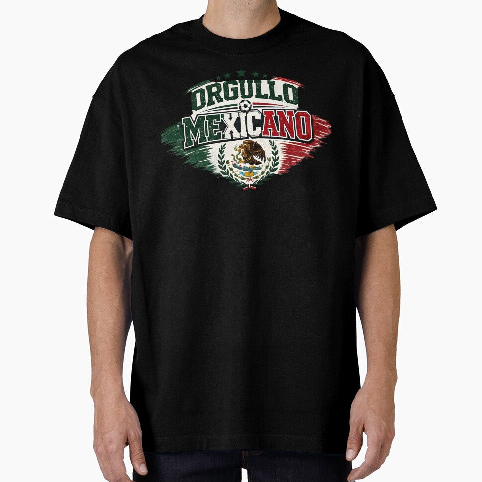 Orgullo Mexicano Soccer Shirt Mexican Football Fan Futbol Mexico Pride Patriotic Design by Martin's_Design