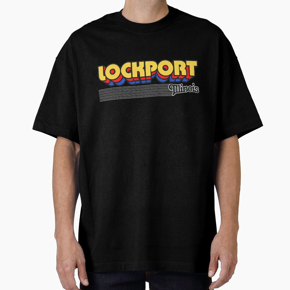Lockport, Illinois | Retro Stripes by retroready