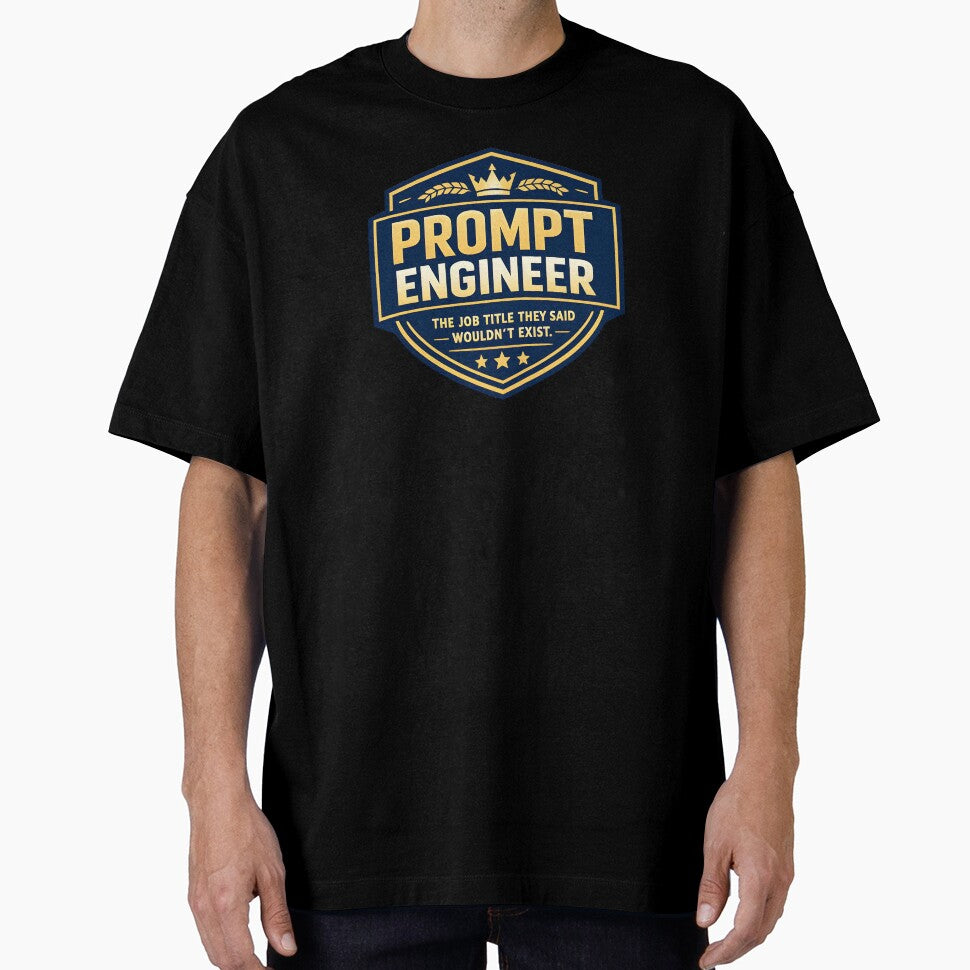I Don't Code I Prompt – Proud Prompt Engineer Funny T-Shirt by Martin's_Design