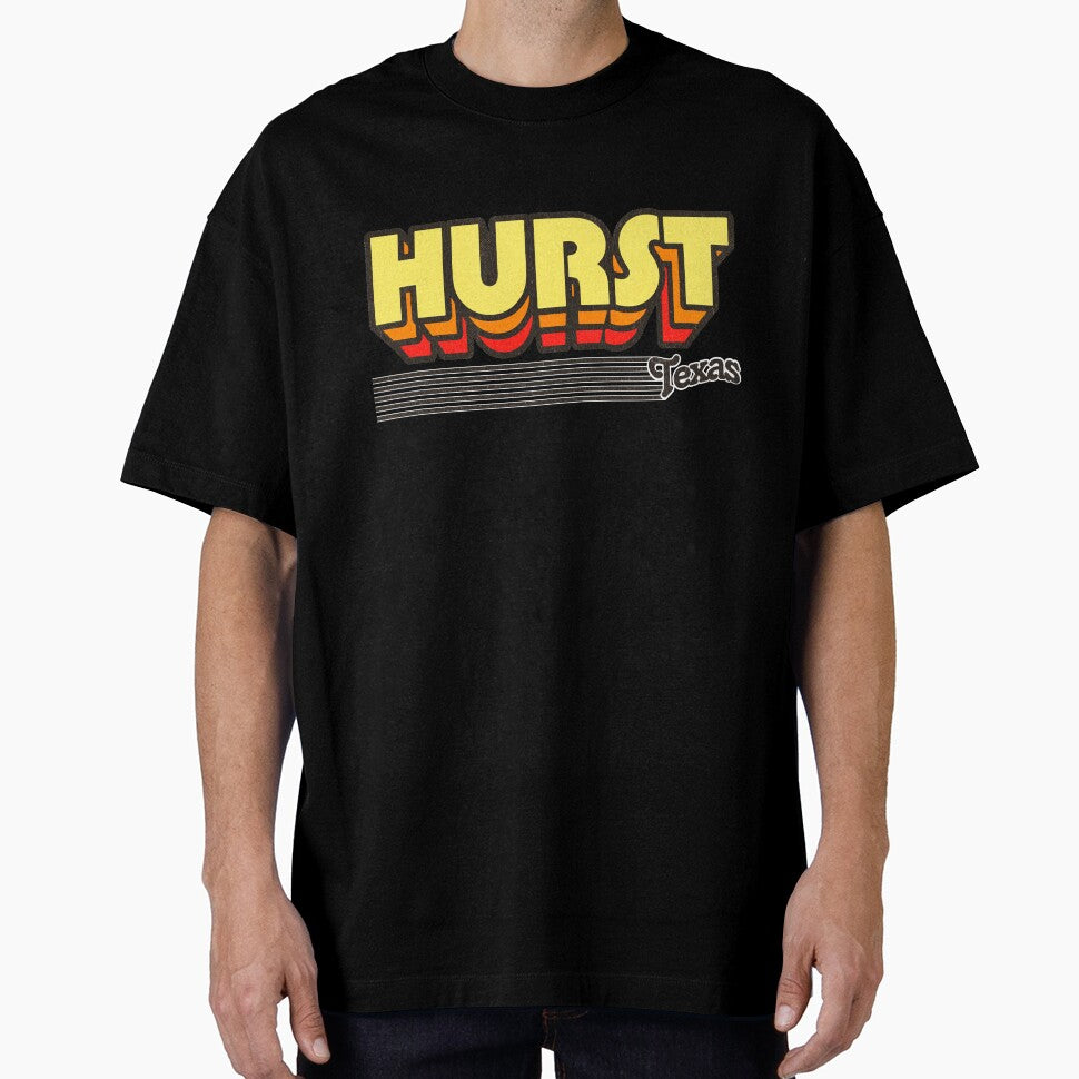 Hurst, Texas | Retro Stripes by retroready