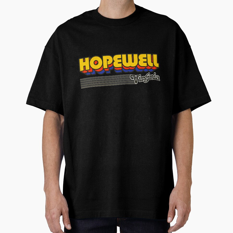 Hopewell, Virginia | Retro Stripes by retroready