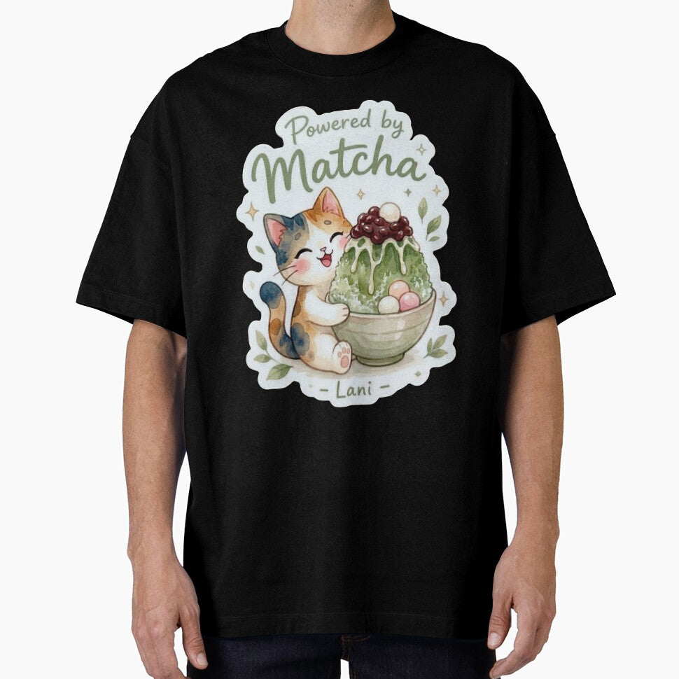 Lani Powered by Matcha Shave Ice Sticker ｜Powered by Aloha Collection by LaniDigitalNook