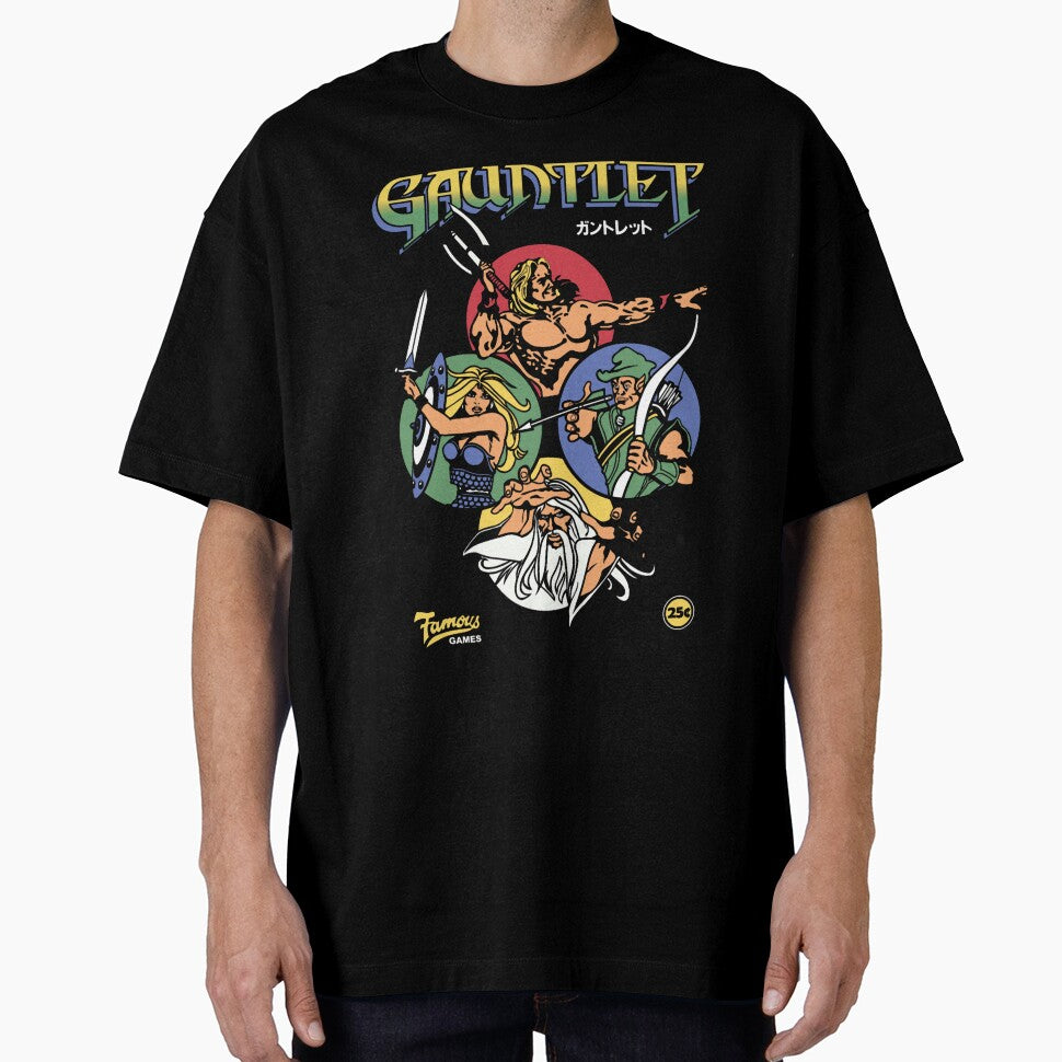 Gauntlet Retro Vintage Arcade Gaming Men Women by THERETROBLUES
