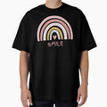 Boho Rainbow Smile Positive Vibes Design by KelliesCorner
