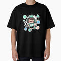 Retro Futuristic Soccer Boy Mom Tee by Arte-Excellency