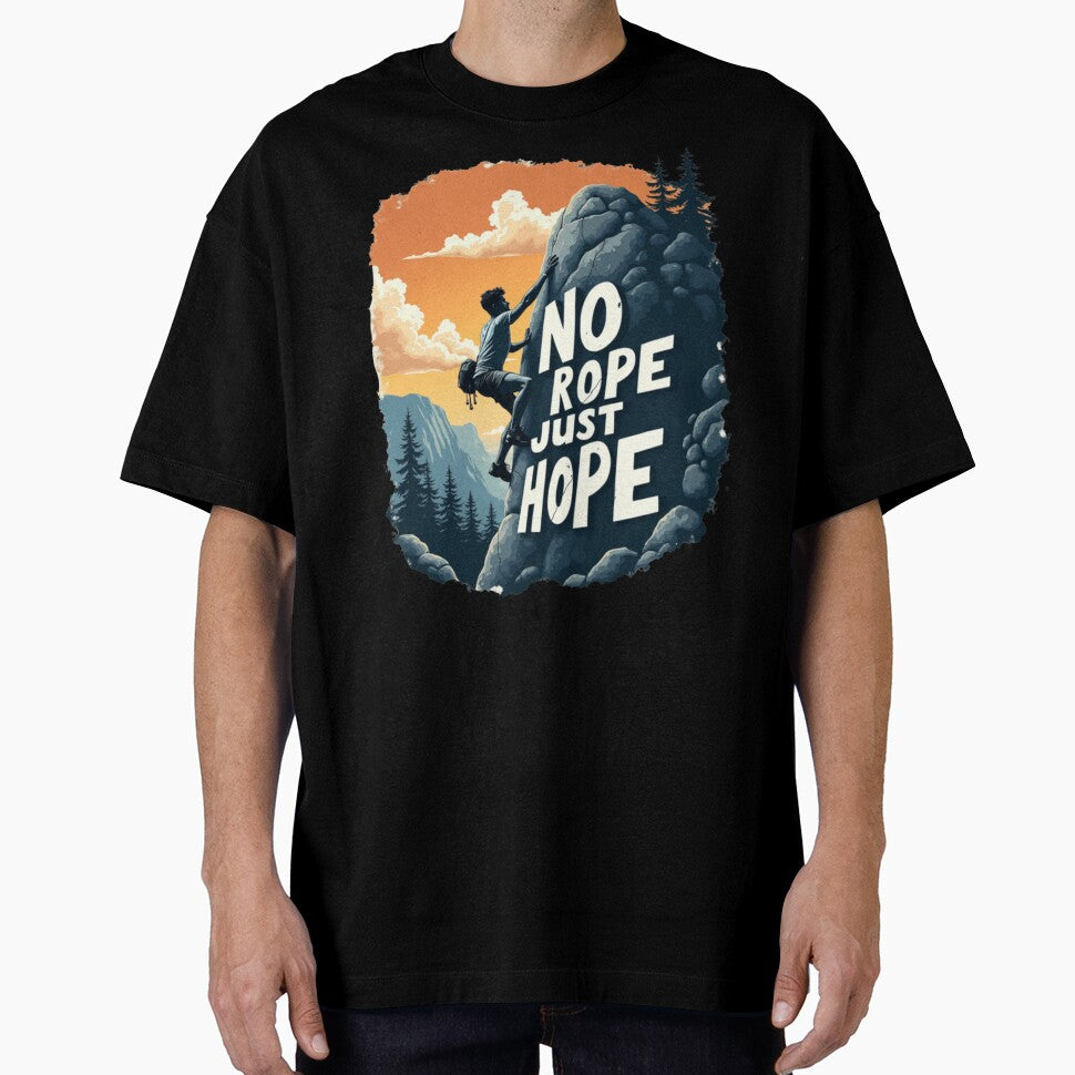 No Rope Just Hope by PerkzPrints
