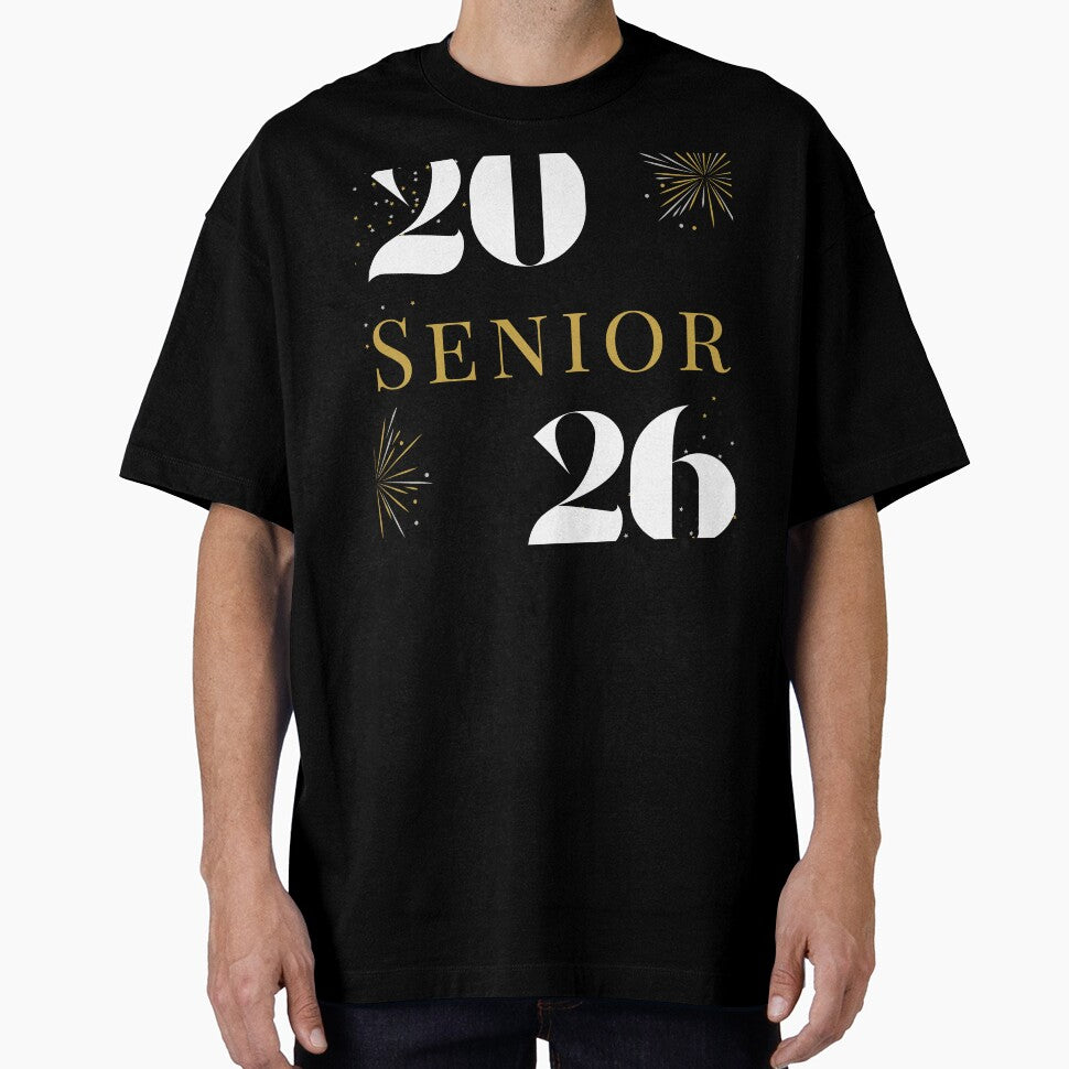 Senior 2026 Silver and Gold by Seeshellspace Designs