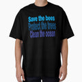 save the bees protect the trees clean the ocean by stylechoc