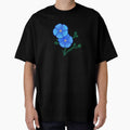 Blue Flowers Simple Design by AveryZi