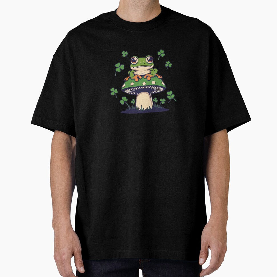 Cute Lucky Frog Design by Retro-Bloom