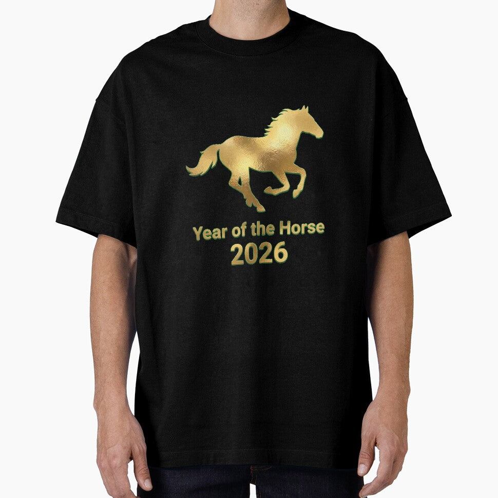 Golden Year of the Horse 2026 - Chinese Zodiac Lunar New Year by platooz