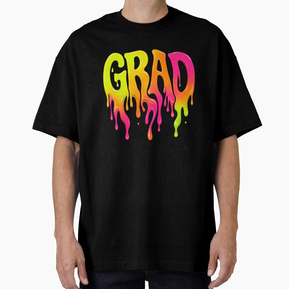 Psychedelic Melting Liquid Typography GRAD 2026 by AnkitCreates
