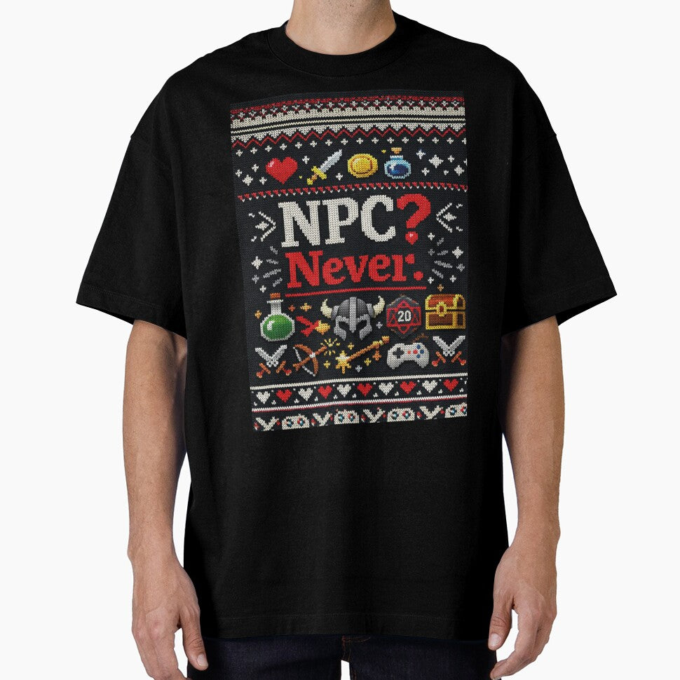 NPC Never Pro Gamer Cosplay Knitted Design by Mauswohn