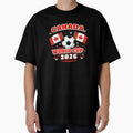 Canada World Cup 2026 Shield  Minimal Football T-Shirt Design by Ramkumar2025
