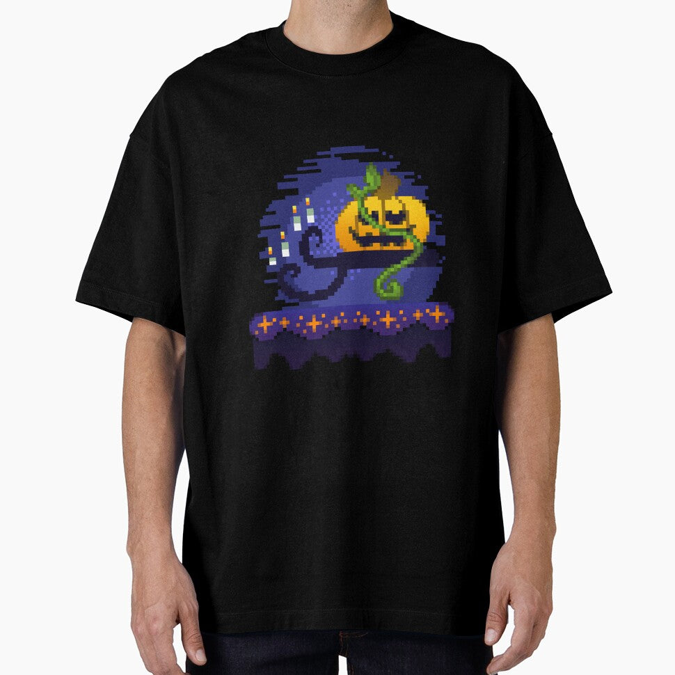 Pixel Art - Candle Pumpkin by Kaiko-Roku