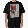 Daredevil Vintage Warned Sumi-e by AnimeArsenalPrints