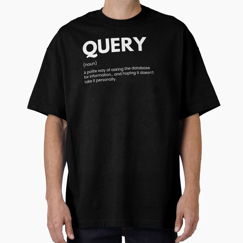 Developers And Data Analysts Funny Coding Query Definition by CuteLovelyDesigns