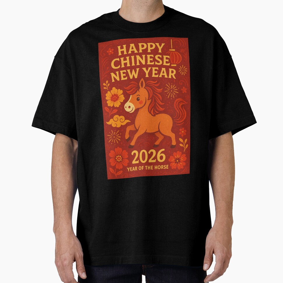 Happy Lunar New Year 2026 with Horse Zodiac by Aryabek
