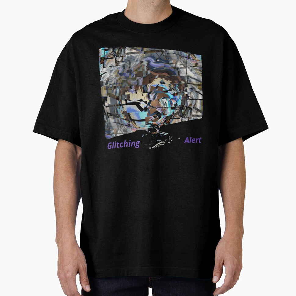 Glitching Alert, a computer gift,  designed for the computer geek. by PiperParrot