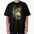 Gold wild wolf by Maryart8