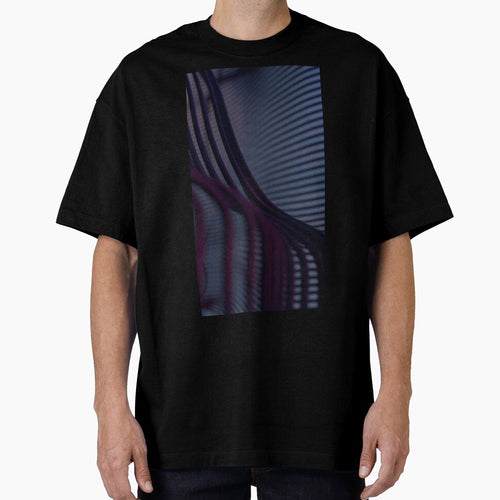 Abstract Waves of Purple Curves by Eringium
