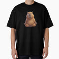 Zen Meditating Capybara in Lotus Pose by BlurBlurDesign