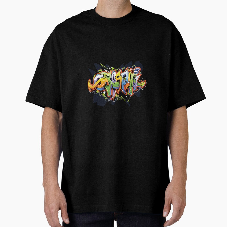 Urban Art Graffiti t-shirt design Classic by HARPREET-24