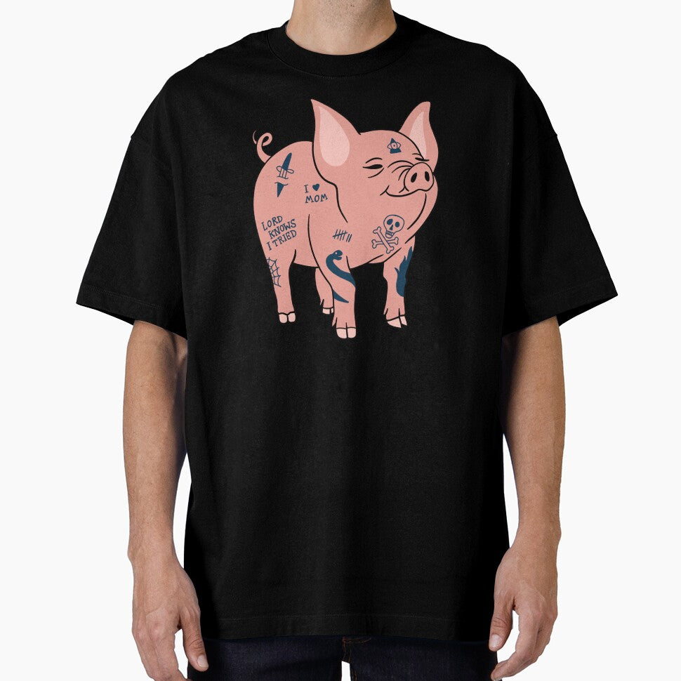 Tattooed Pig by isstgeschichte