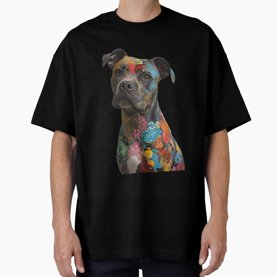 Ornate Cute Pitbull by Yogimeister