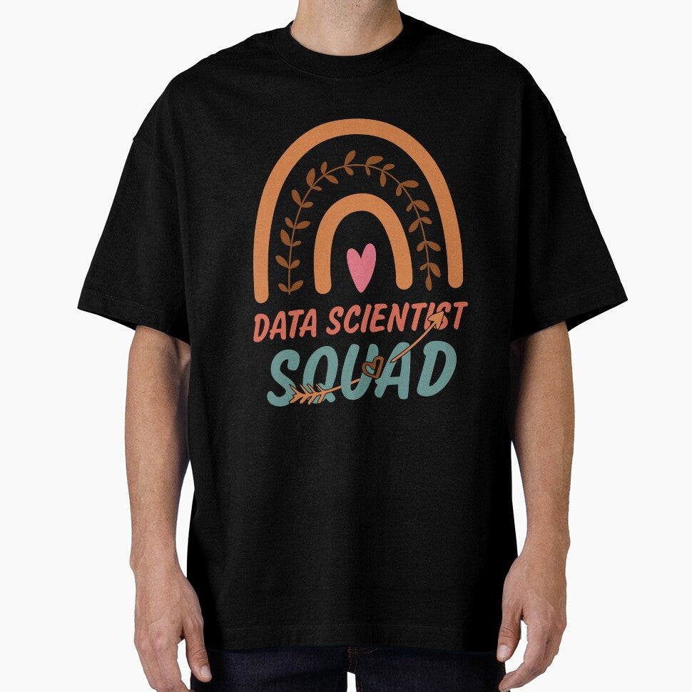 Data Scientist Squad Rainbow Quote Gift Idea For Men and Womens - Funny Data Scientist by Mmmm3344